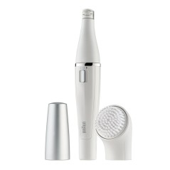 "Braun Face 810 Facial Epilator - White | Smooth, Effortless Hair Removal for Radiant Skin"